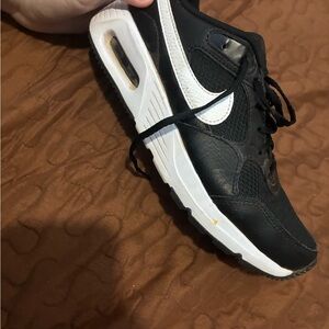 Nike Black and White Athletic Shoes